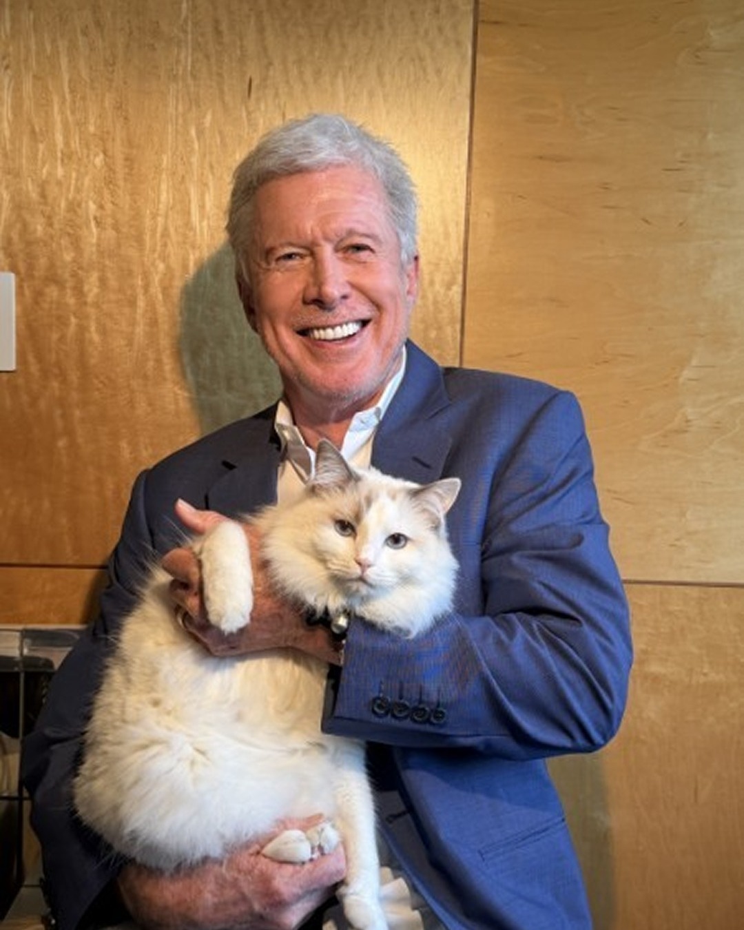Joe Traut (the cat) gives his condolences